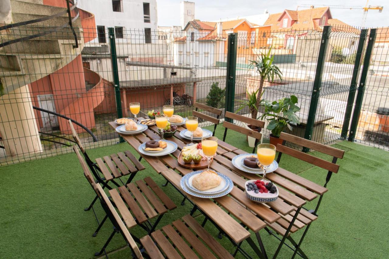 Host Wise - Spacious Fresh Flat W Terrace - Near Sea Espinho  Dış mekan fotoğraf